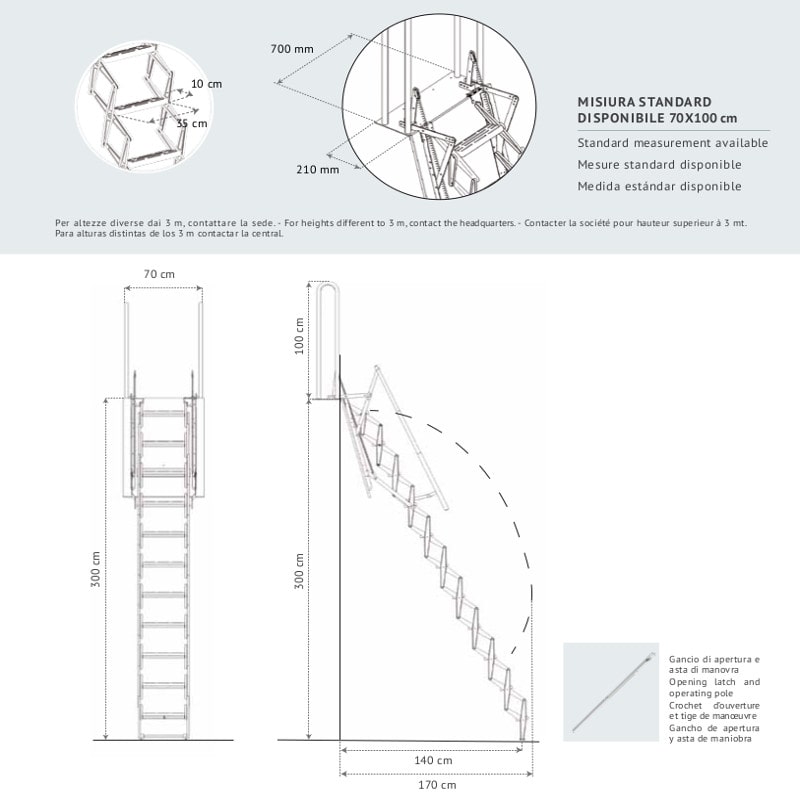 scheda misure scale soppalchi