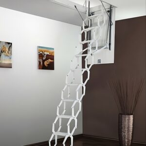 Scala retrattile a pantografo plus per soffitte